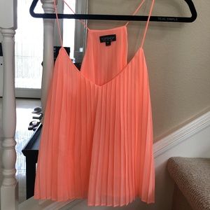 Bright Coral Tanktop [Topshop]